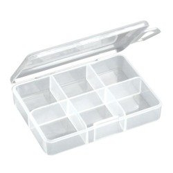Pudełko twisterowe 8.7x6.4x1.9cm, 6 przegród Robinson 74-TW-020