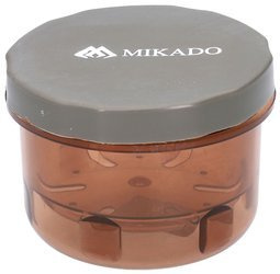 PUDEŁKO, POJEMNIK DO DIPOWANIA PRZYNĘT - rozmiar M - op.1 szt. MIKADO AMC-008-M