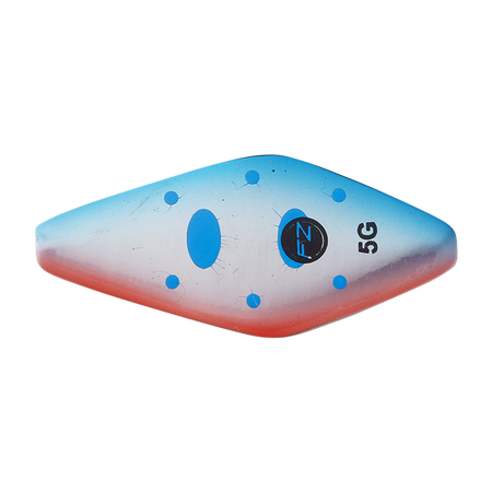 PRO TROUT INLINE SPOON 3CM 2.8G SINKING BLUE/RED SMOLT Effzett (66228)