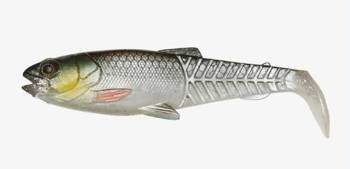 (R) GUMA CRAFT CANNIBAL PADDLETAIL 10.5CM 12G GREEN SILVER UV 1szt. (71813)