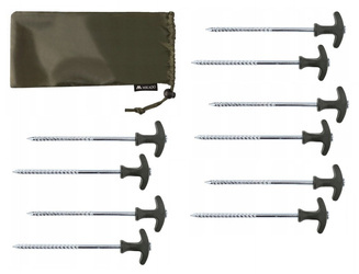 SZPILKI NAMIOTOWE - DŁUGIE 30cm - op.10szt. MIKADO AMC-038-30