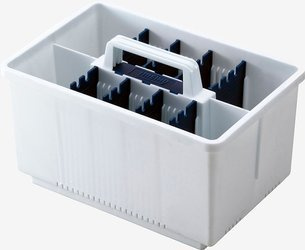 Organizer MEIHO-VERSUS do skrzynek BM-9000/7000 L 27x17.8x16.4 cm jasnoszary    DRAGON JME-INN.STOCK.BM-L