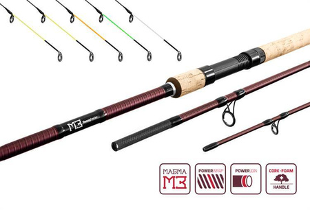 WĘDKA MAGMA M3 Light feeder / 3 składy 360cm/90g Delphin (101000291)