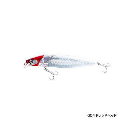 Wobler Exsence Shallow Assassin 14g 99mm 0,1-0,3m 004 Red Head F. Shimano (59VXM199T03)