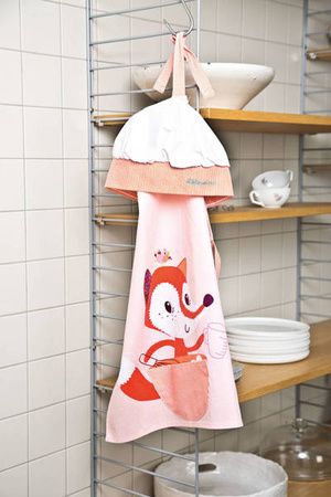 LILLIPUTIENS Fartuch i czapka kucharska Mały kucharz, Lisiczka Alice, 4+