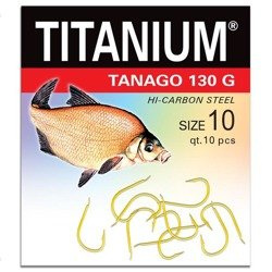 Haczyk Titanium TANAGO (10 szt.), rozm. 10 Robinson 02-P-130G-10