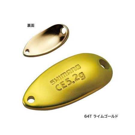 Cardiff Roll Swimmer CE 4,5g 29mm Lime Gold Shimano (5VTRR45N64)