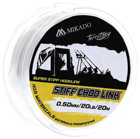 LINKA PRZYPONOWA - STIFF CHOD LINK 20LBS 0.50M - op.1szt - 20M MIKADO AMC-SCL20