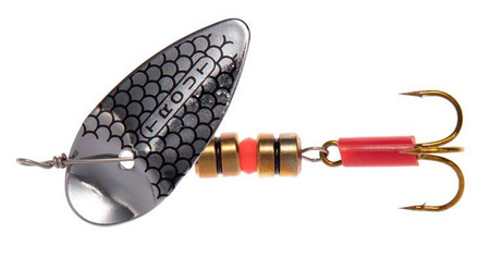 BŁYSTKA OBROTOWA - TROUT Nr 3 SREBRNY / 00 MIKADO PMB-OTR-3S-00
