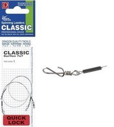 Przypony A.F.W. QUICK 7x7 Surflon 12kg CLASSIC 15cm 2szt. DRAGON PDF-56-312-15