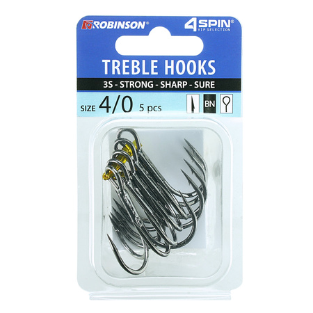 Kotwica 4SPIN Titanium 3S rozm. 4/0 (5 szt) Robinson 03-P-3S-4/0