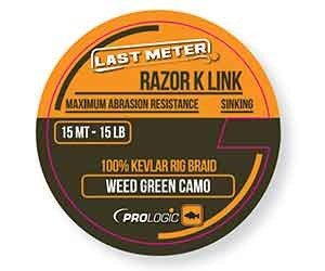 Materiał przyponowy Kevlar Prologic Razor K Link 15m 40lbs (54473)