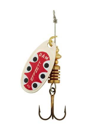 BŁYSTKA OBROTOWA EFFZETT STANDARD SPINNER SILVER BLACK DOT ROZMIAR 1 / 3g DAM 5131401