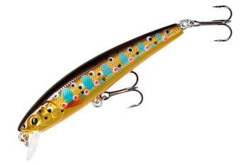 WOBLER - FISHUNTER NEEDLE - 7.5cm/BROWN TROUT - PŁYWAJĄCY - op.1szt. MIKADO PWF-NE-7.5F-BT