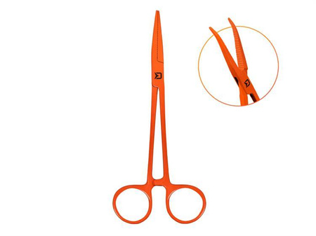 Szczypce zakrzywione Delphin ATAK! REFLEX 13cm Delphin (101001609)