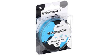 ŻYŁKA - SENSUAL N.G. ICE 0.10mm/2kg/60m - NIEBIESKA - op.1szp. MIKADO ZSN700-60-010