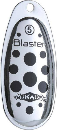 BŁYSTKA OBROTOWA - BLASTER Z CHWOSTEM 0 - SREBRNA / 11 - op.1szt. MIKADO PMBC-OBL-0-11