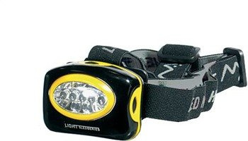 LATARKA DLA WĘDKARZA DO ZAŁOŻENIA NA CZOŁO OWALNA 5 DIOD JAXON AJ-LAR107