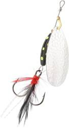 BŁYSTKA OBROTOWA - M-GRUB nr 4 SREBRNA / BLACK LEMON - op.1szt. MIKADO PMB-GRU-4-BL-S