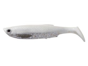 (R) Guma Savage Gear LB 3D Bleak paddle tail 13cm 20g Bulk 1szt. White Silver (61837)