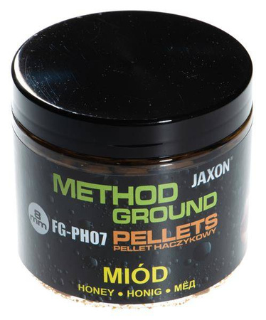 PELLETS HACZYKOWY JAXON METHOD GROUND 8MM MIÓD 100G FG-PH07