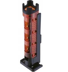 Uchwyt na wędki MEIHO-VERSUS ROD STAND BM-300L komp.z BM-9000/7000/5000  orange/black    DRAGON JME-ROD ST.BM-300LOR
