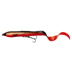 3D HARD EEL 2+1 17CM 50G SLOW SINKING RED N BLACK Savage Gear (74135)