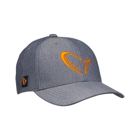 CZAPKA Z DASZKIEM CLASSIC JAW CAP ONE SIZE GREY MELANGE Savage Gear (73707)
