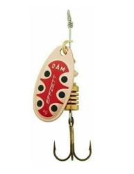 BŁYSTKA OBROTOWA EFFZETT STANDARD SPINNER COPPER BLACK DOT ROZMIAR 2 - 5g DAM 5131502