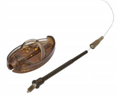 KOSZYCZEK, KOSZYK DO METODY METHOD FEEDER DOUGLAS Q.M.F. SYSTEM L KOMPLET - 3x30g + FOREMKA - op.1kpl. MIKADO AMFN-QMF-3L-SET30B