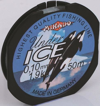 ŻYŁKA UNDER ICE 0.08mm\1.20kg\25m - op. 10szp. MIKADO ZJA-008-P