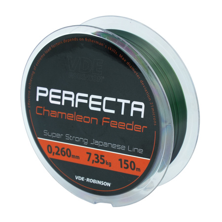 Żyłka Perfecta Chameleon VDE-Robinson 0,185 / 150m VDR Team 55-CH-185