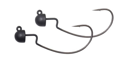 TUNGSTEN EWG NED HEAD #3/0 2.7G MATT BLACK 2PCS Savage Gear (82312)