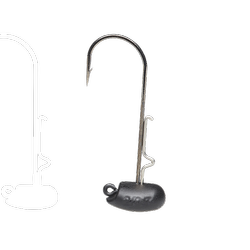 NED JIGHEAD #1 12G MATT BLACK 3PCS Savage Gear (74414)