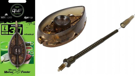 KOSZYK, KOSZYCZEK METHOD FEEDER APERIO Q.M.F. SYSTEM L - 30g - op.1szt. MIKADO AMFA-QMF-1L-30B