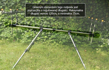 STATYW, ROD POD, STANOWISKO KARPIOWE RPD 08 JAXON PZ-RPD008