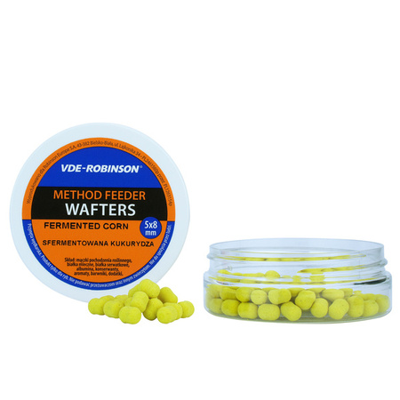 Przynęta VDE-Robinson Wafters 5x8mm, sfermentowana kukurydza, 15g VDR Team 62-B3-SKU