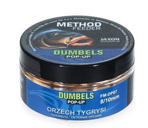 DUMBELS POP-UP METHOD FEEDER 8/10MM ORZECH TYGRYSI 30G JAXON FM-DP07