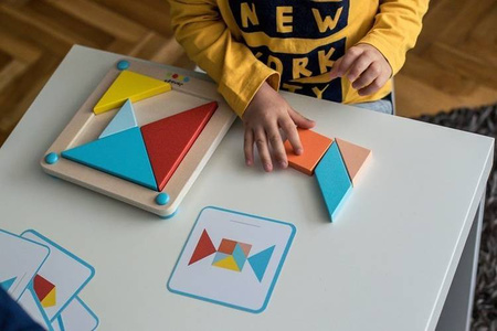 Drewniana układanka Tangram Essentiel, Janod