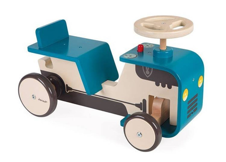 Drewniany jeździk Traktor 12 m+, Janod