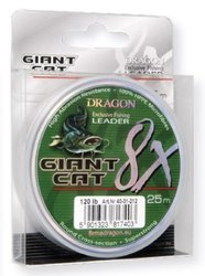 Plecak  Giant Cat 8X Leader 25 m 80 lb ciemnozielona    DRAGON TDC-40-31-208