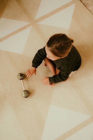 TODDLEKIND Mata do zabawy piankowa podłogowa Prettier Playmat Kyte Wheat