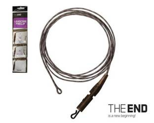 ZESTAW KARPIOWY Z KLIPSEM THE END Leadcore + PIN clip / 3szt 1m Delphin (830410701)