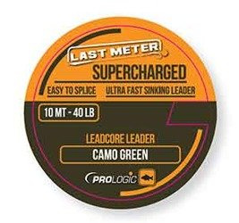 Strzałówka Prologic Supercharged Leadcore Leader 10m 50lbs Camo Green (54463)