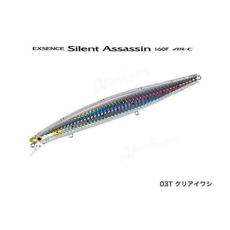 Wobler Exsence Silent Assassin 32g 160mm 0,4-0,8m 003 C Iwashi F. Shimano (59VXM160S02)