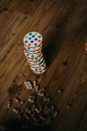 Gra zręcznościowa Akrobaci, JANOD