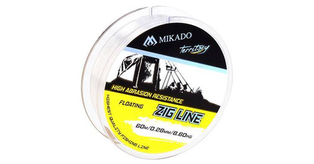 ŻYŁKA TERRYTORY ZIG LINE 0.28mm / 8.6kg / 60m - 1 szp. MIKADO AMC-ZIG-60-028