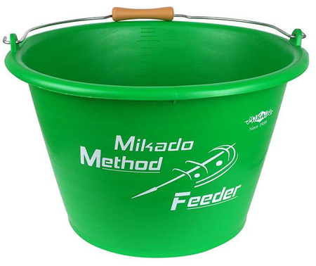 WIADRO MIKADO METHOD FEEDER 17L (ZIELONE) MIKADO UABW-17-GREEN