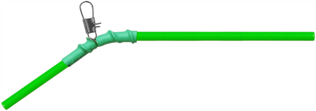 PATERNOSTER ECO ZIELONY ŁAMANY Z AGRAFKĄ 14cm OP.25SZT. KONGER 661300010