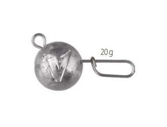 V-Point - główka/cięzarek spinningowy z agrafką 3 szt. agrafka prosta Scandi 20 g    DRAGON PDF-598-200-001
